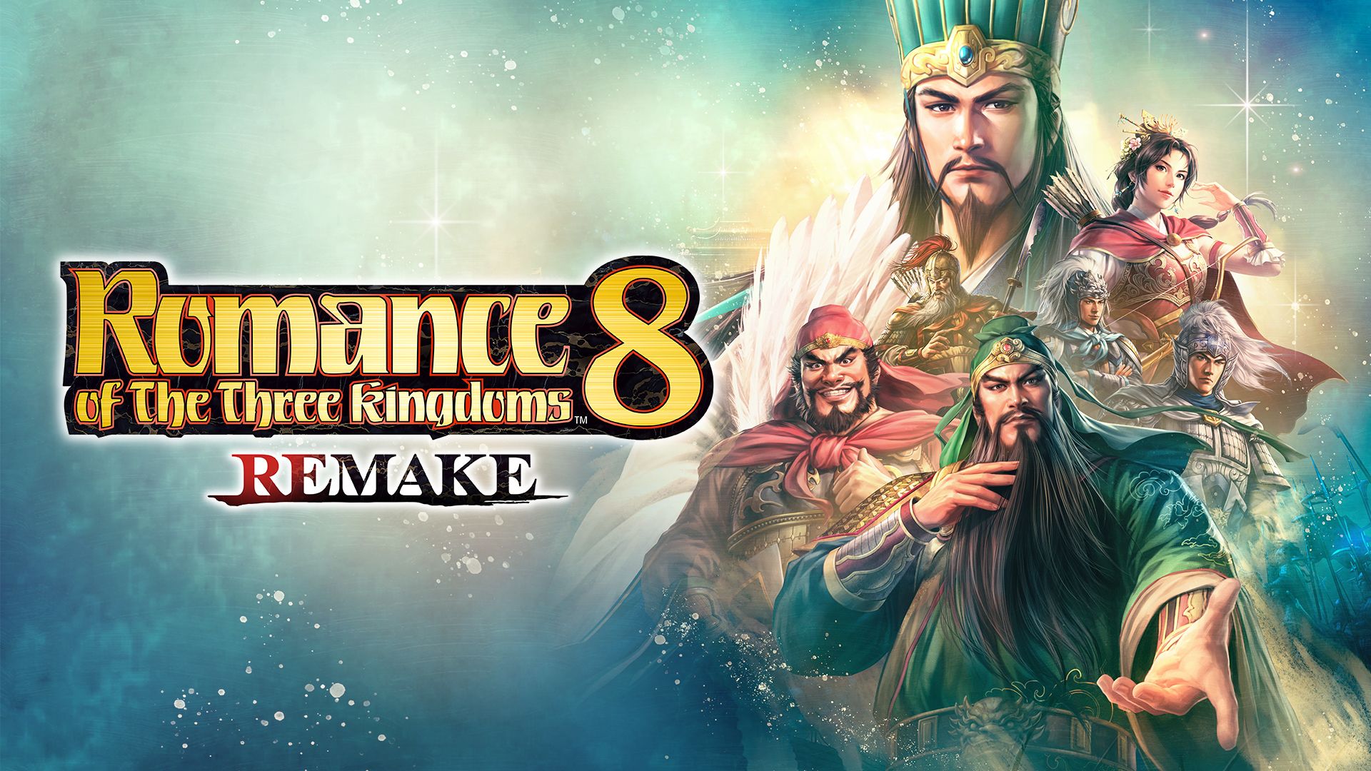 Romance of the Three Kingdoms 8 Remake key art