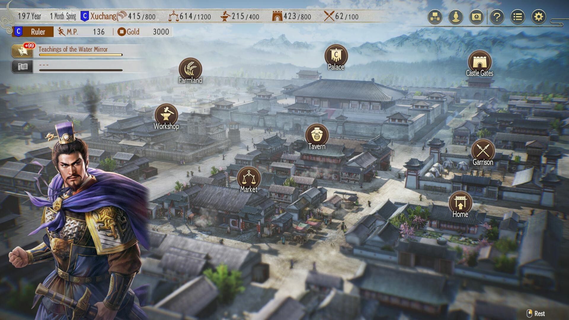 Romance of the Three Kingdoms 8 Remake promo screenshot 1 map overlay