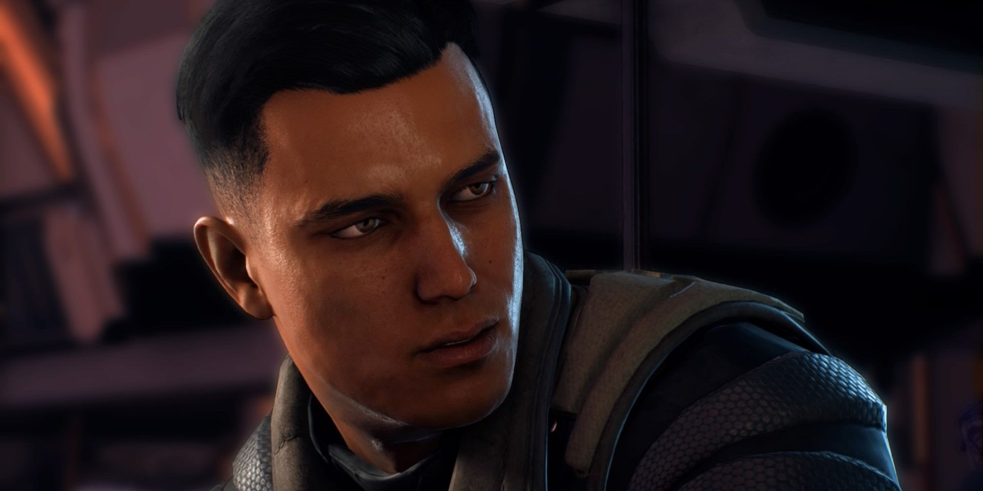 Ryder meets Reyes Vidal on Kadara in Mass Effect Andromeda