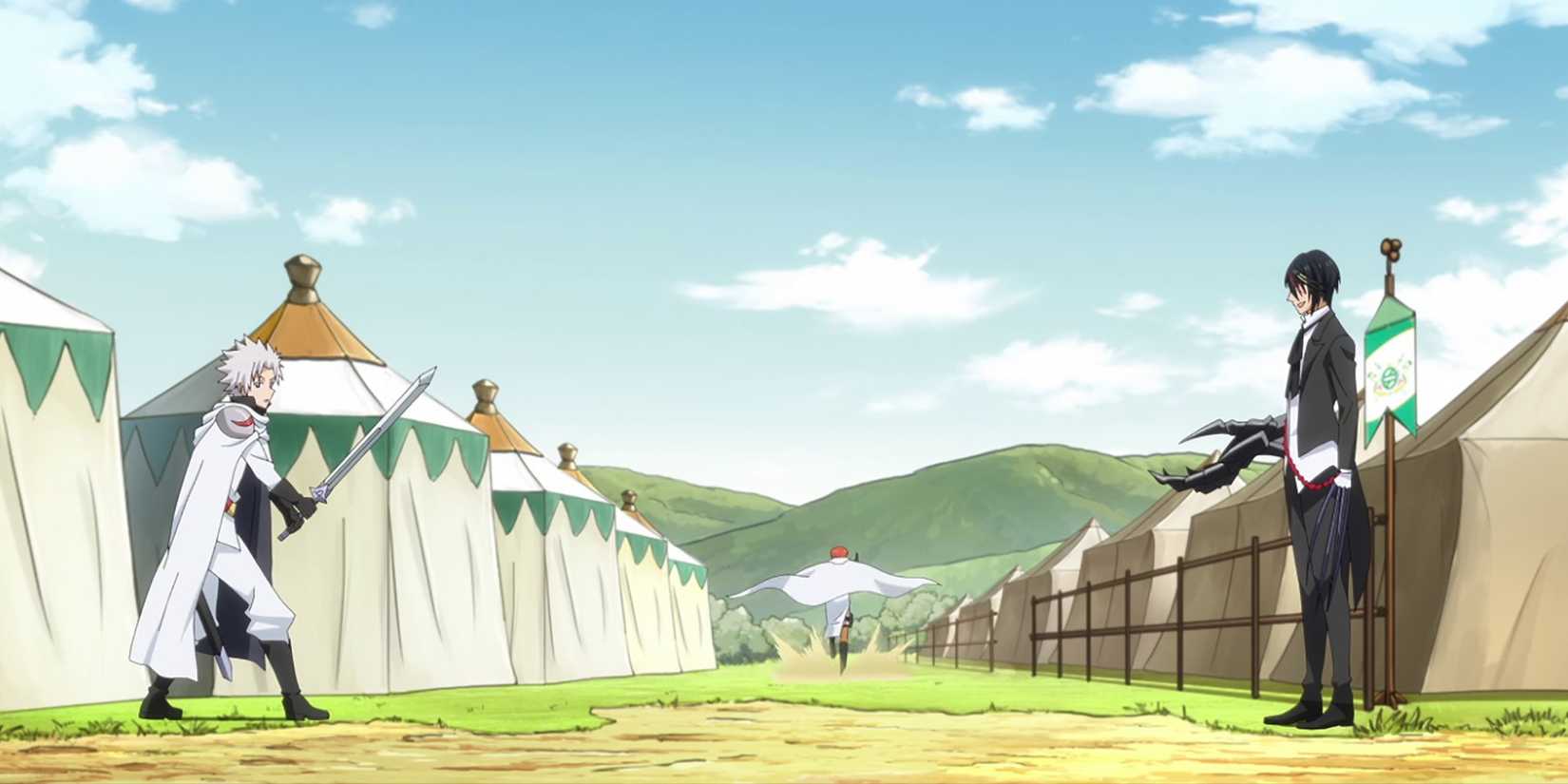 Saare Challenges Diablo While Glenda Flees – That Time I Got Reincarnated As A Slime Season 3 Episode 9