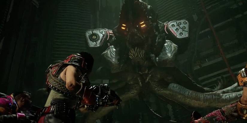 Cog coming face to face with the Hydra Reaver 