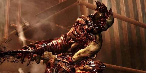Ubevsto chainsaw enemy in Resident Evil 6