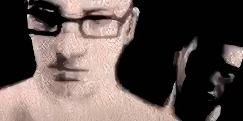 Manhunt 2 - Jacob Lamb and a mysterious face behind him 