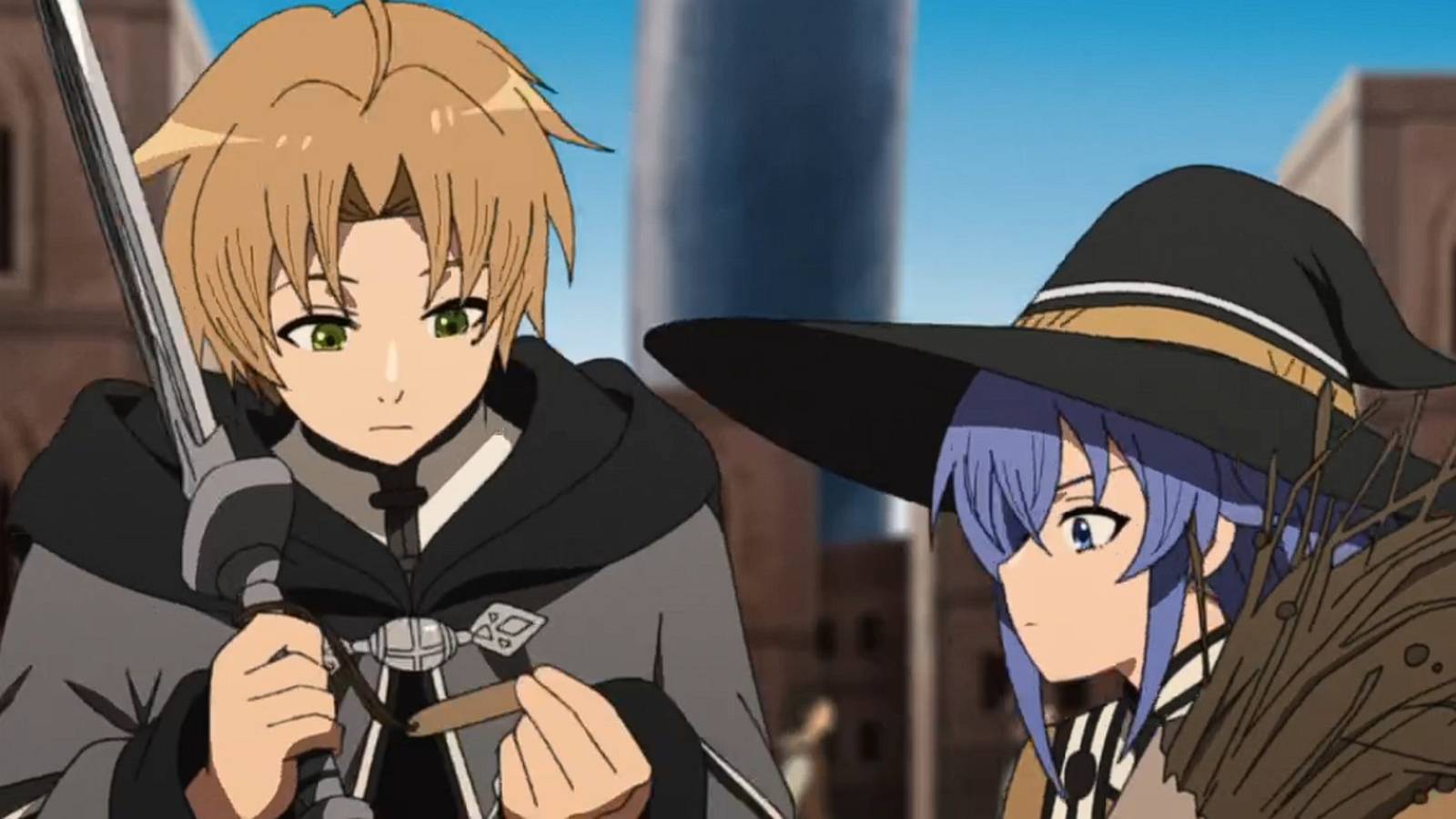 Roxy Rudeus Panel Mushoku Tensei: Roxy And Rudeus Reunite