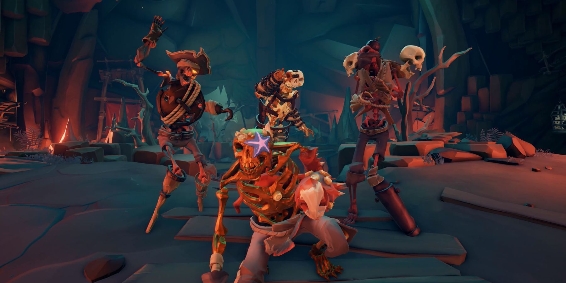 sea of thieves skeleton curse