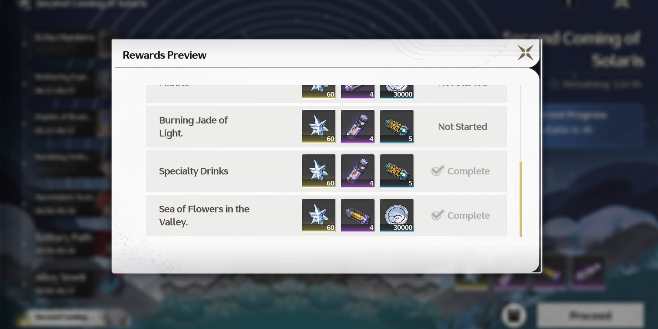 Wuthering Waves: Second Coming Of Solaris Event (Sea of Flowers Task)