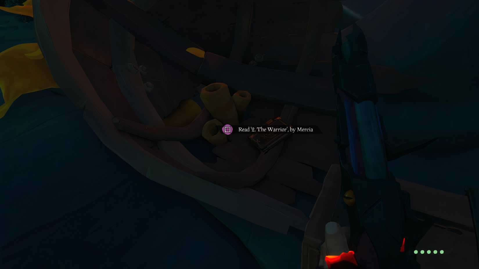 Second Journal in Shrine of Hungering in Sea of Thieves