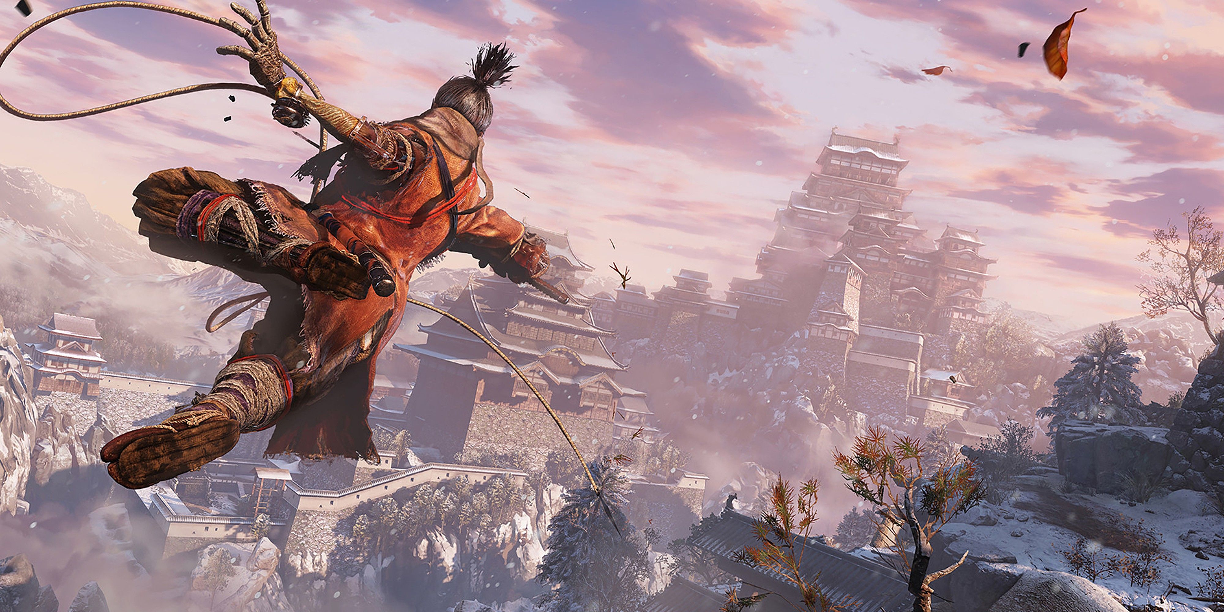 Sekiro Grappling Hook in Action