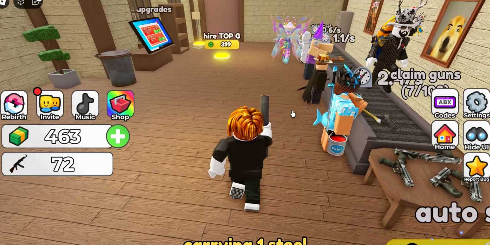 Sell Guns and Prove Da Hood Wrong character