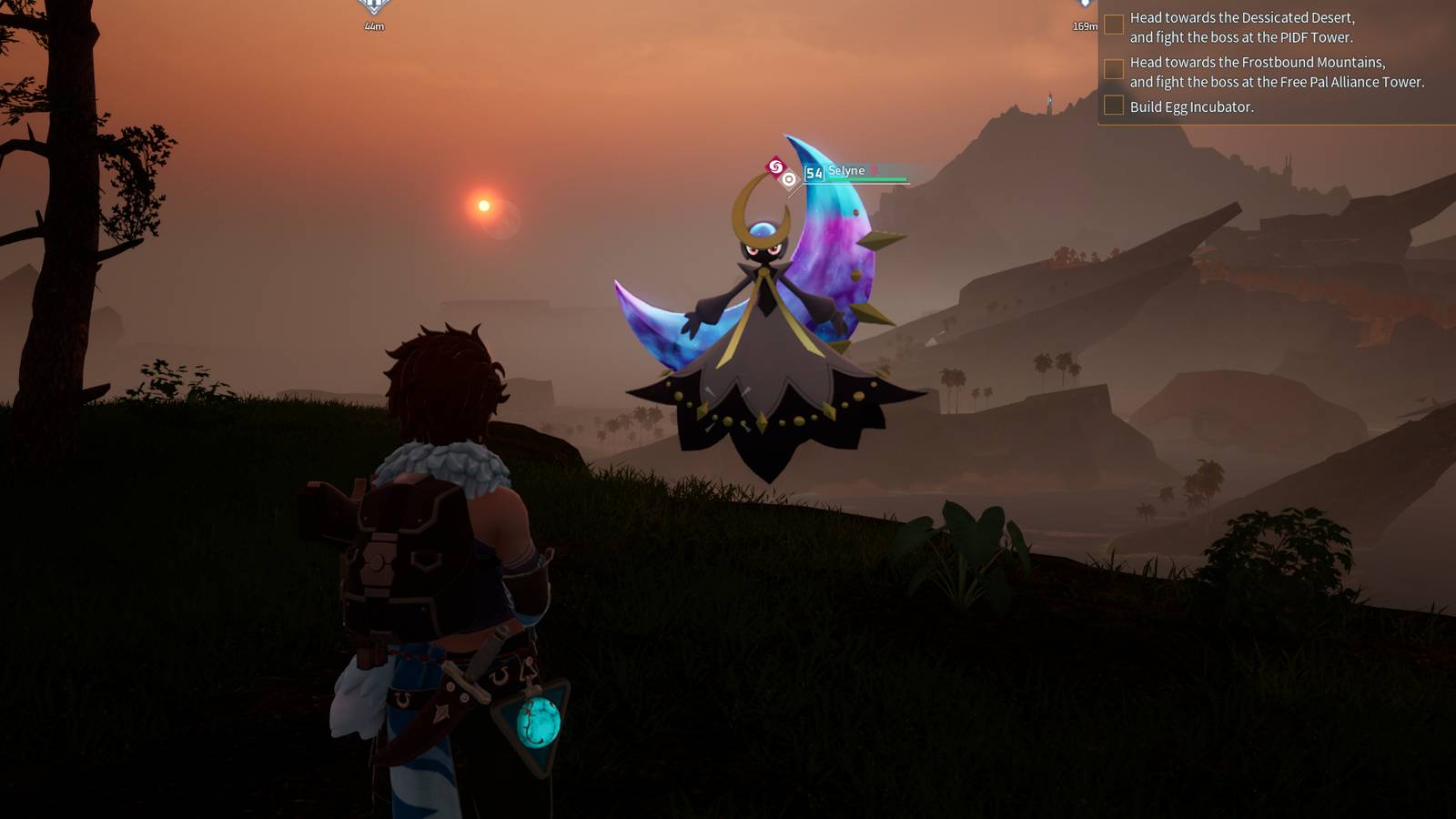 Selyne in Palworld wild