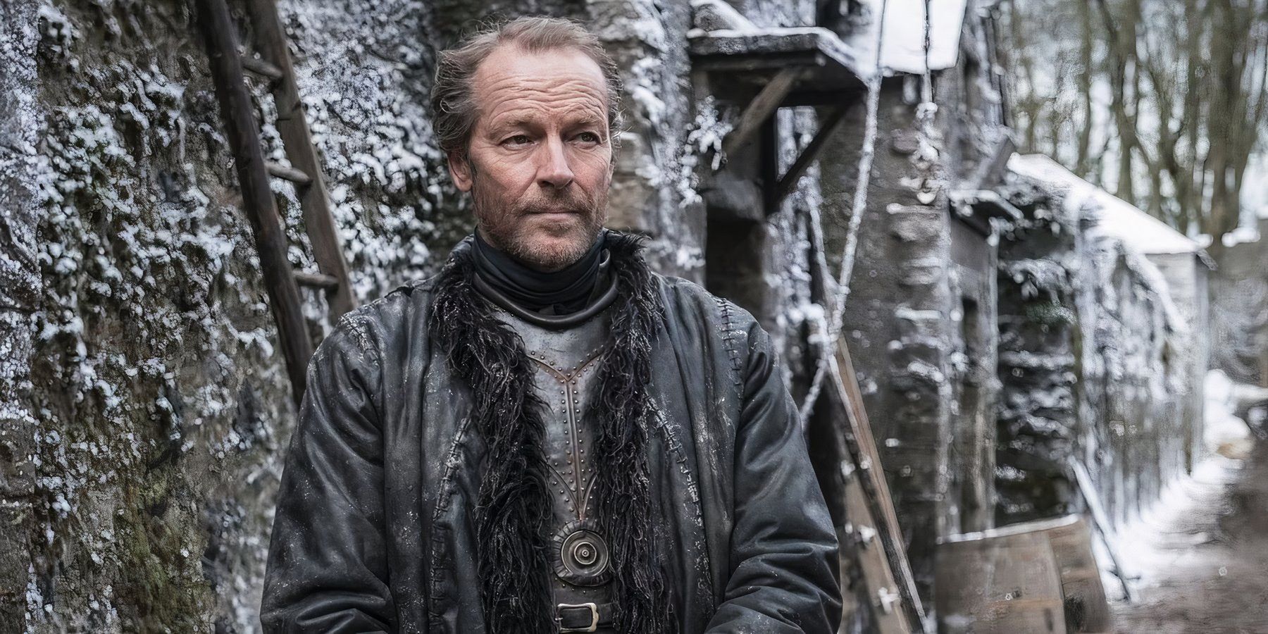 Jorah Mormont at Winterfell in Game of Thrones