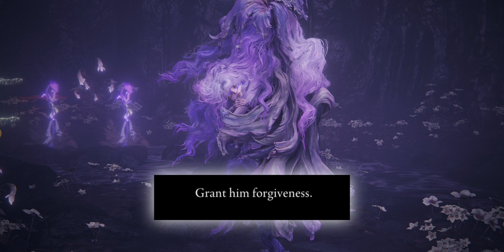 Shadow of the Erdtree St Trina Questline Complete Grant Him Forgiveness Kill Miquella Request