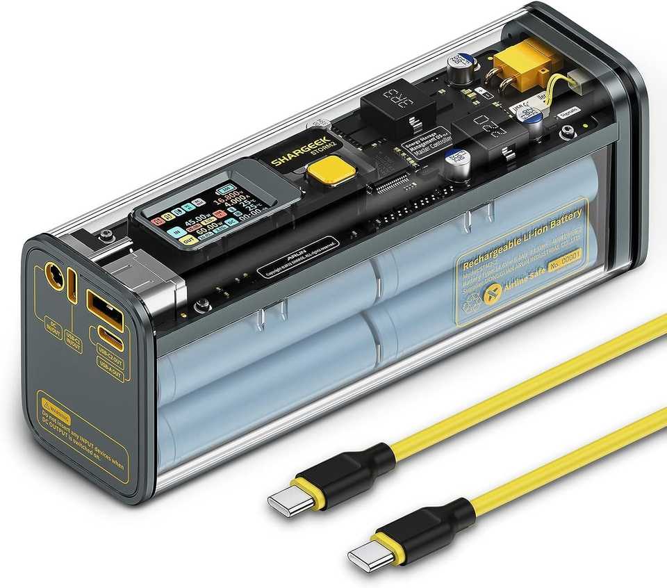 Shargeek Storm 2 100W 25600mAh Portable Charger