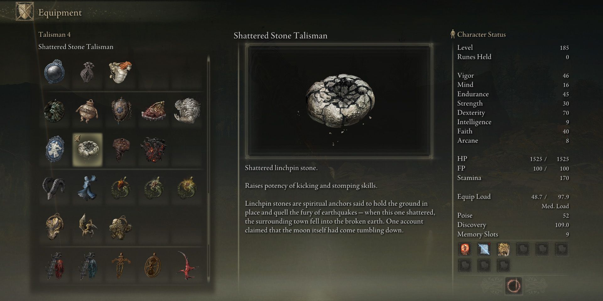 Where to Find Shattered Stone Talisman In Shadow of the Erdtree