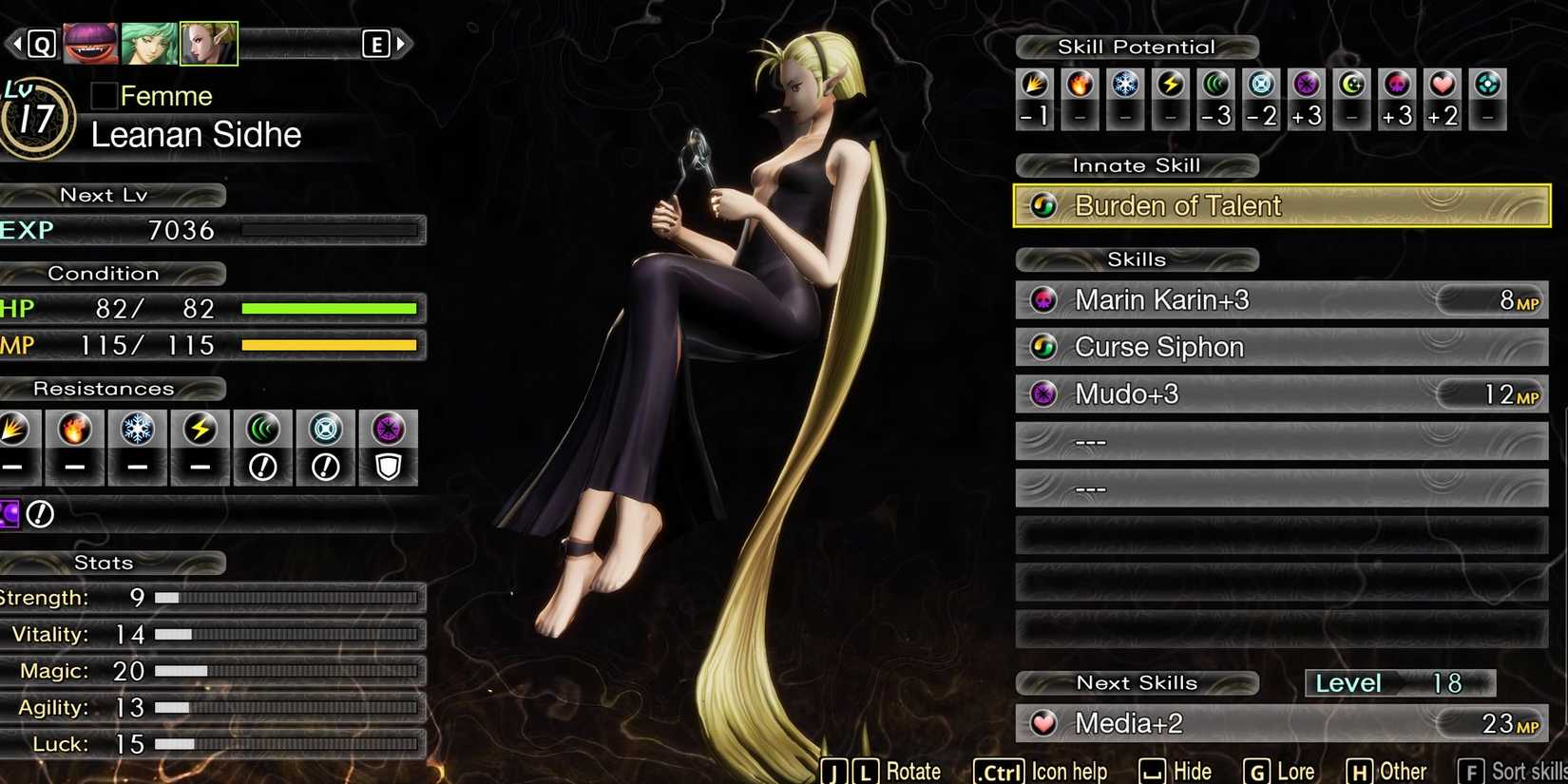 Shin Megami Tensei 5 V Leanan Sidhe