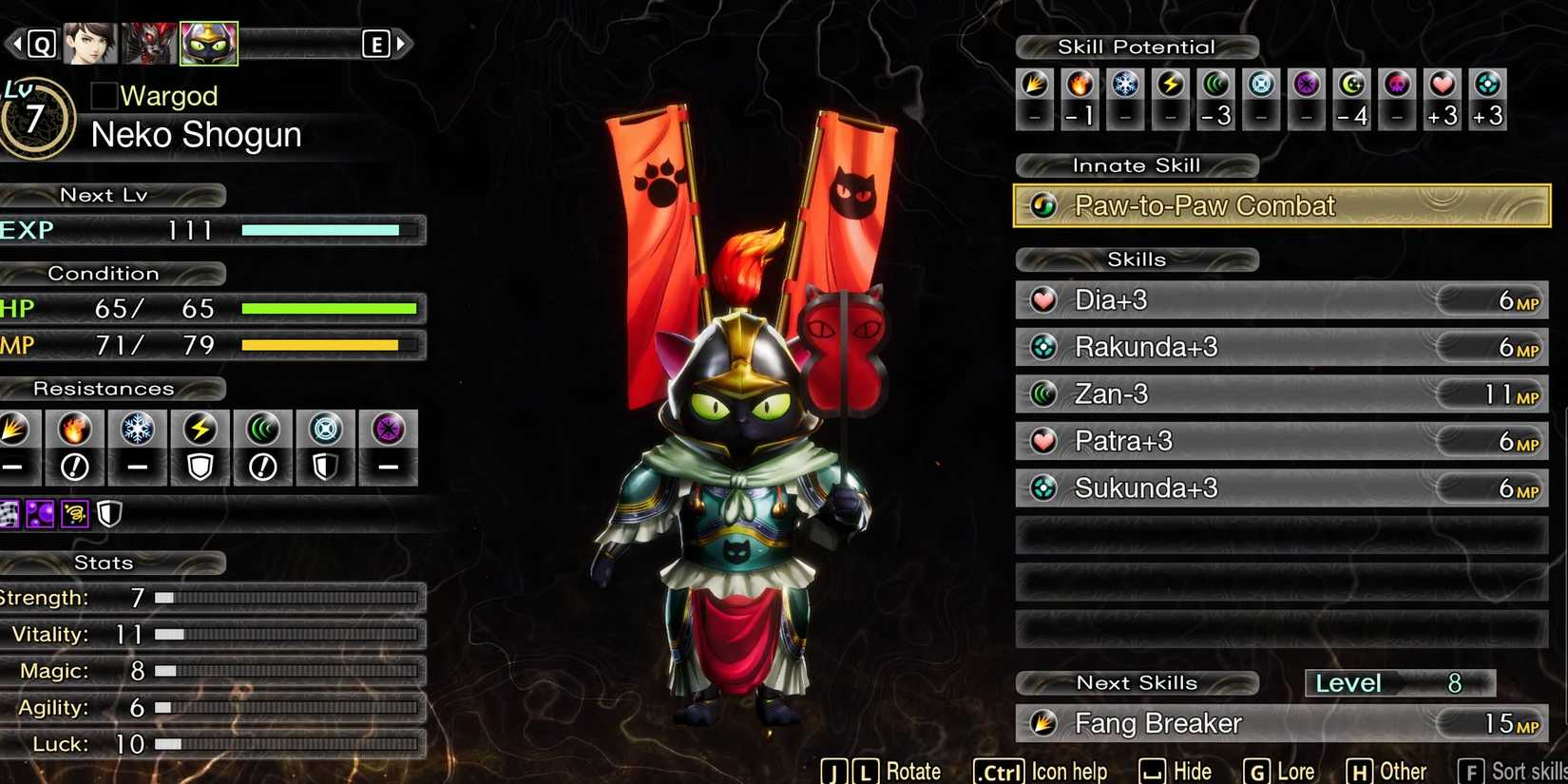 Shin Megami Tensei 5 V Neko Shogun