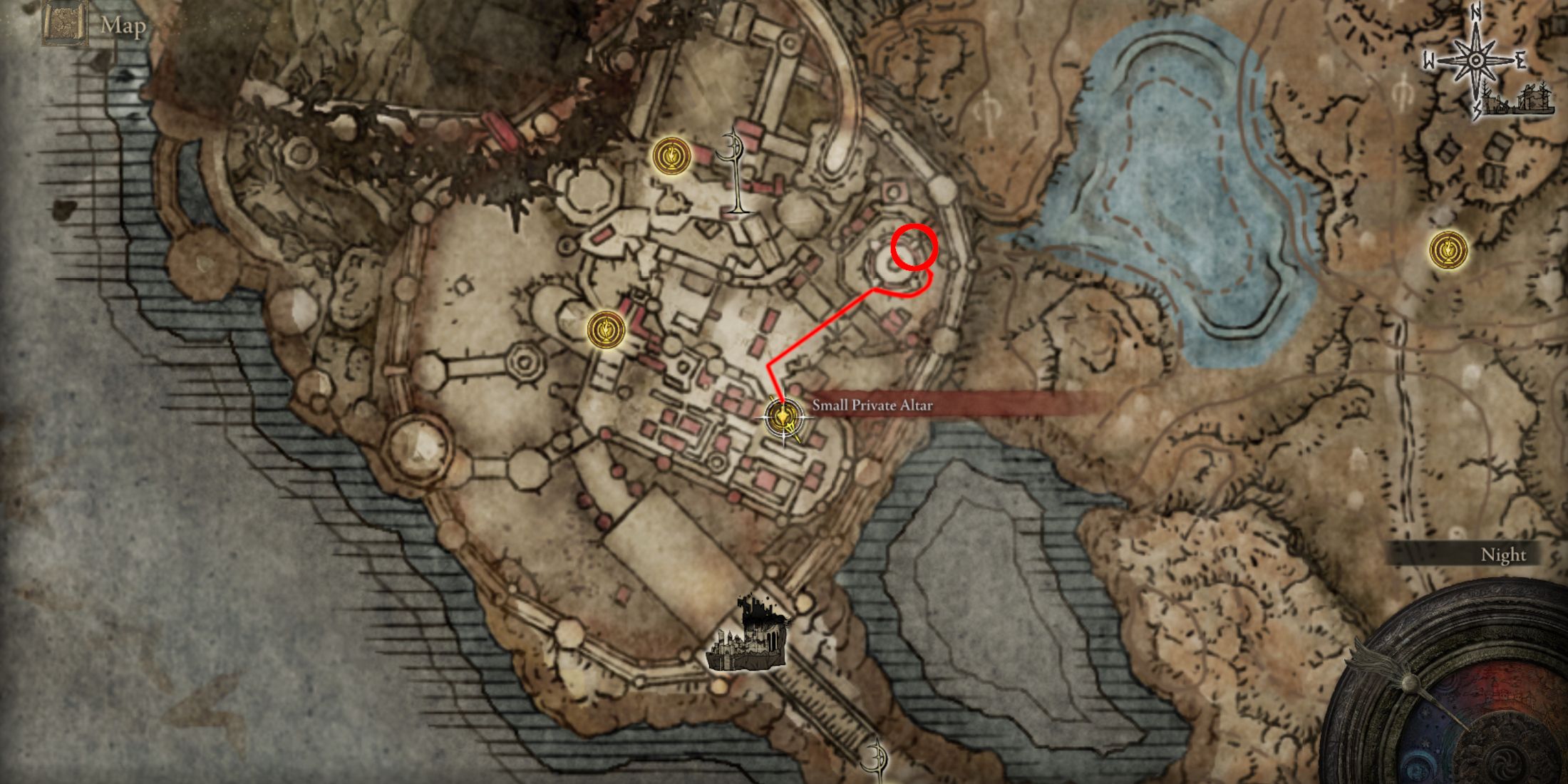 Shriek of Sorrow Ash of War map location in Elden Ring