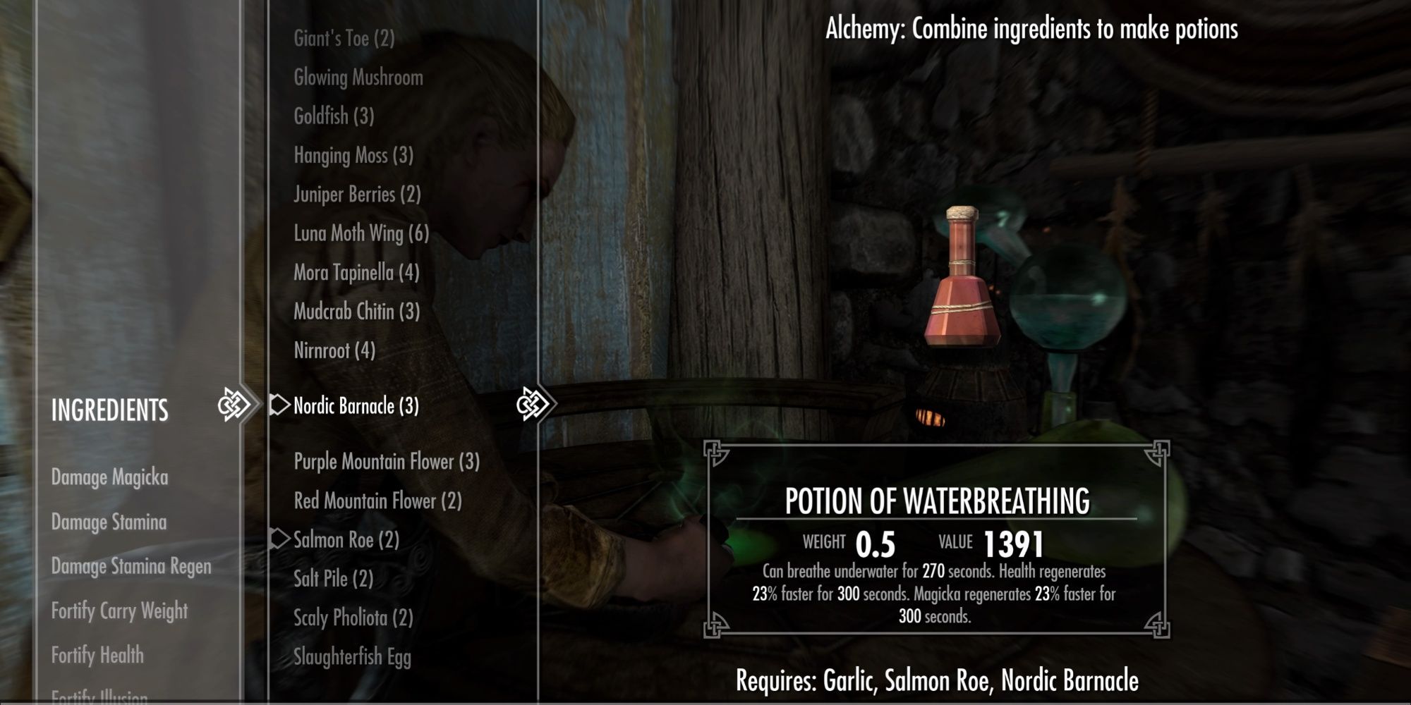 Best Potions To Level Alchemy Fast In Skyrim