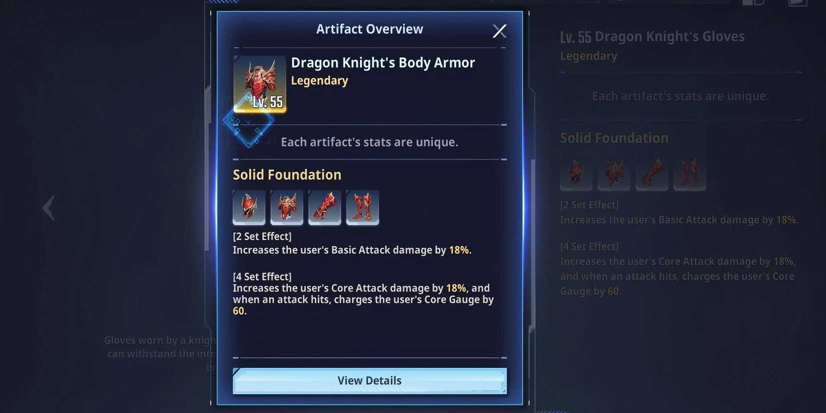 Solid Foundation artifact set description