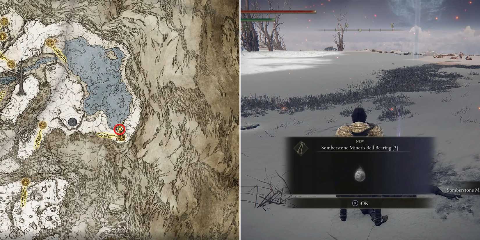 somberstone miners bell bearing 3 location in elden ring