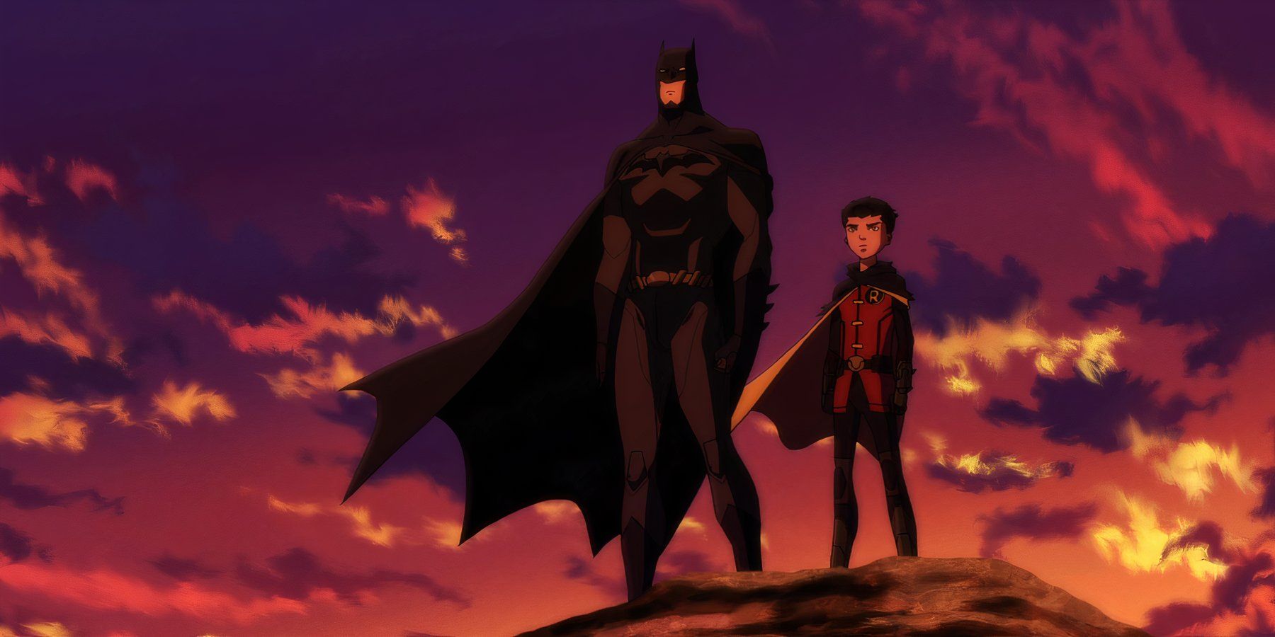 Bruce and Damian - Son of Batman (2014)