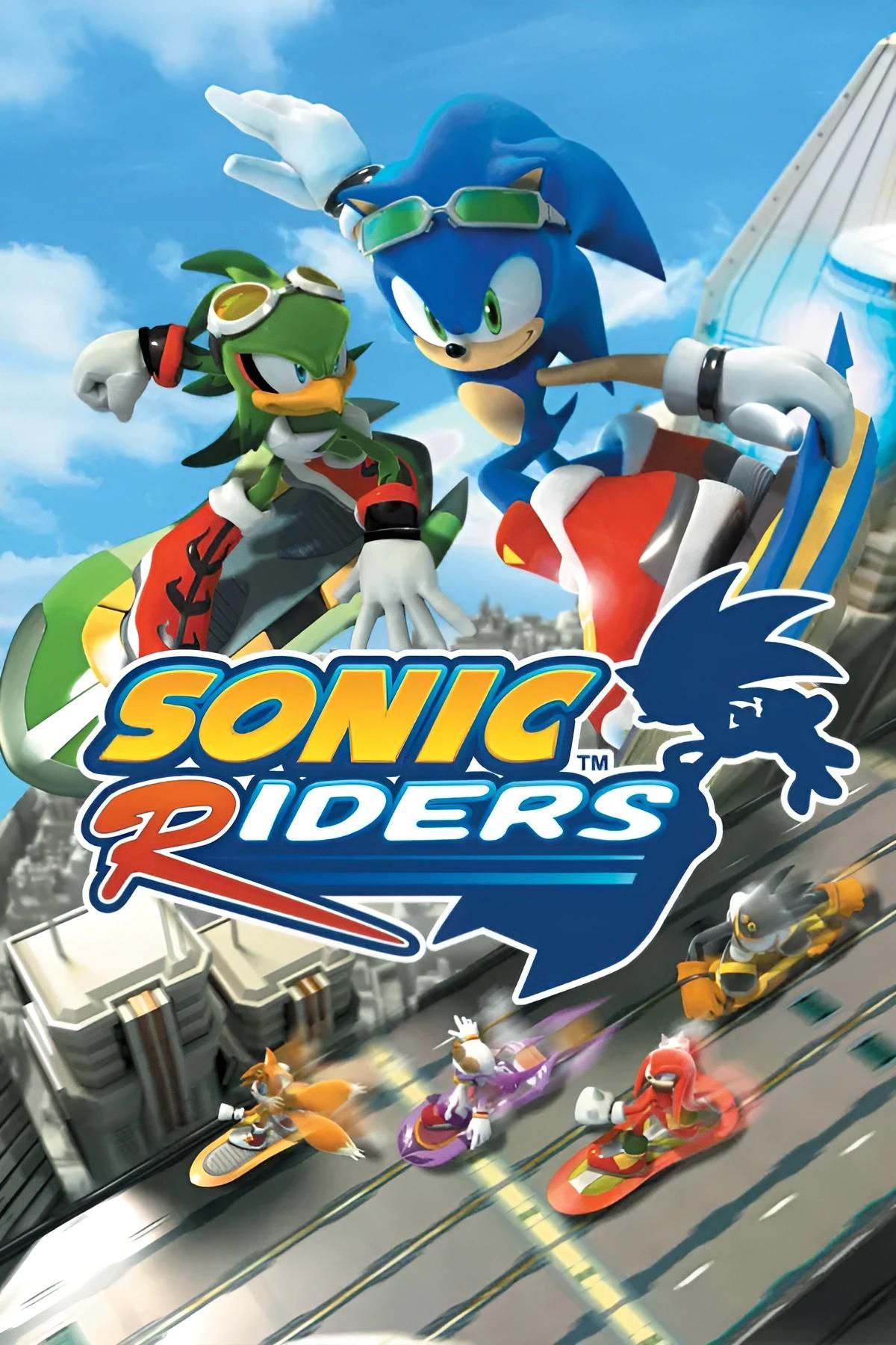 Sonic Riders Tag Page Cover Art