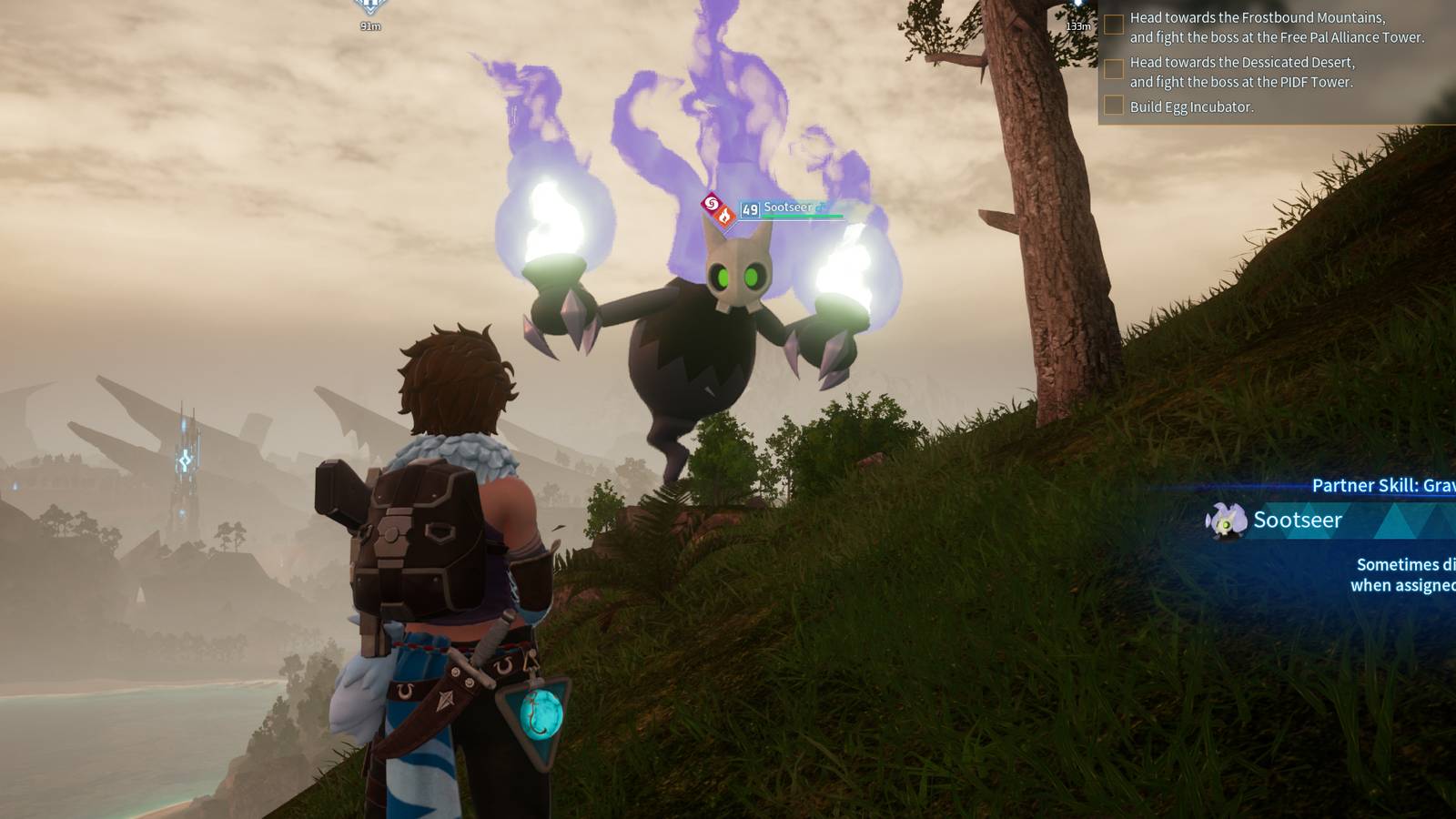 Sootsear in Palworld wild