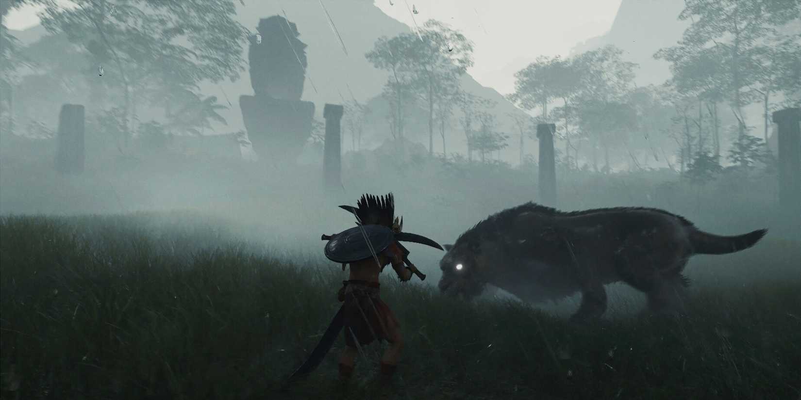 soulmask hunting creature gameplay