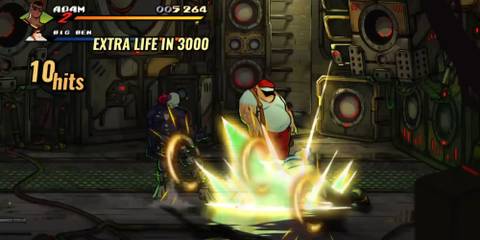 Special Star Move Streets of Rage 4