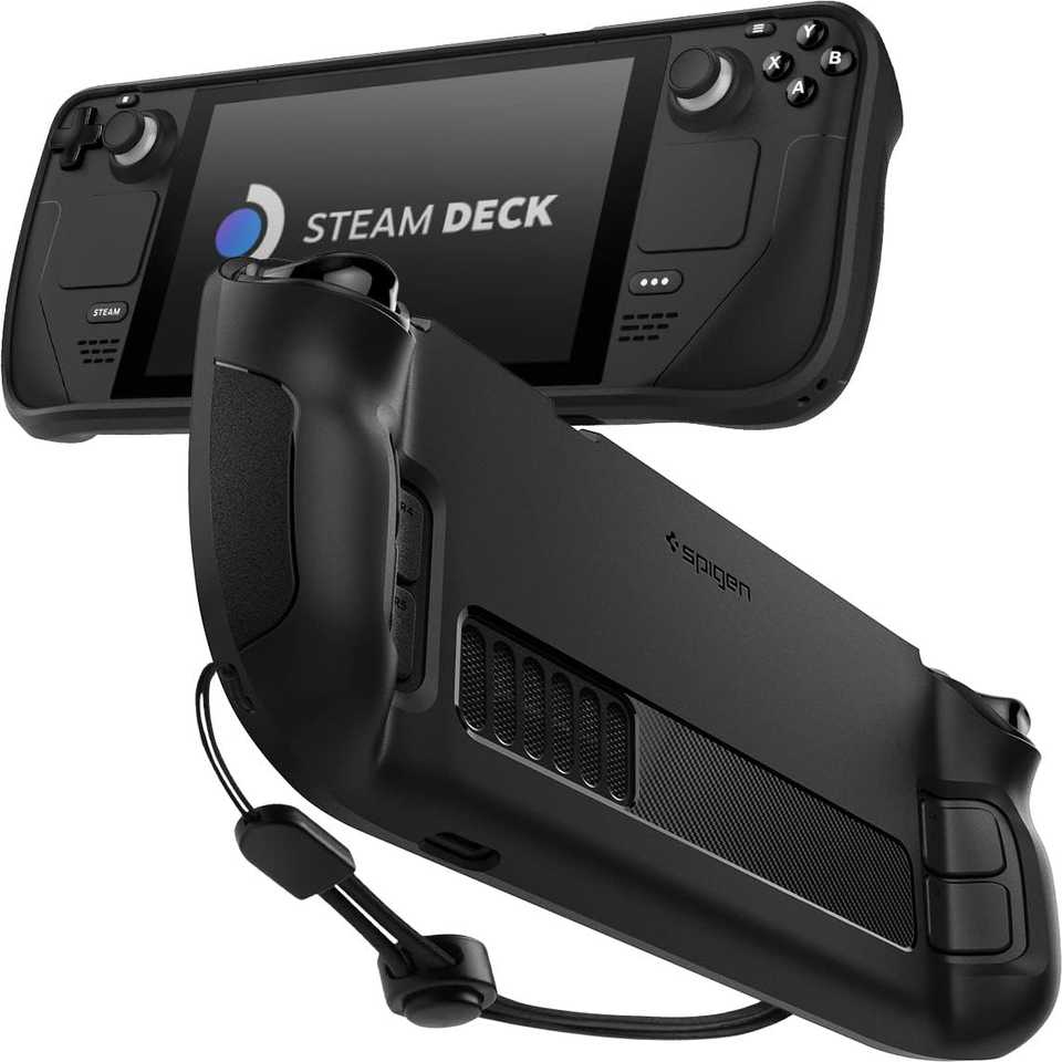 Spigen Rugged Armor Protective Case for Steam Deck