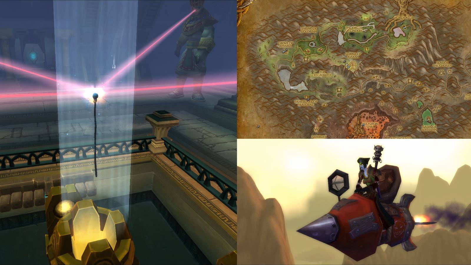 split image new zones in cata and how to unlock them