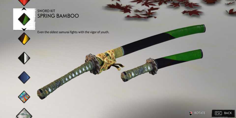 Spring Bamboo in ghost of tsushima