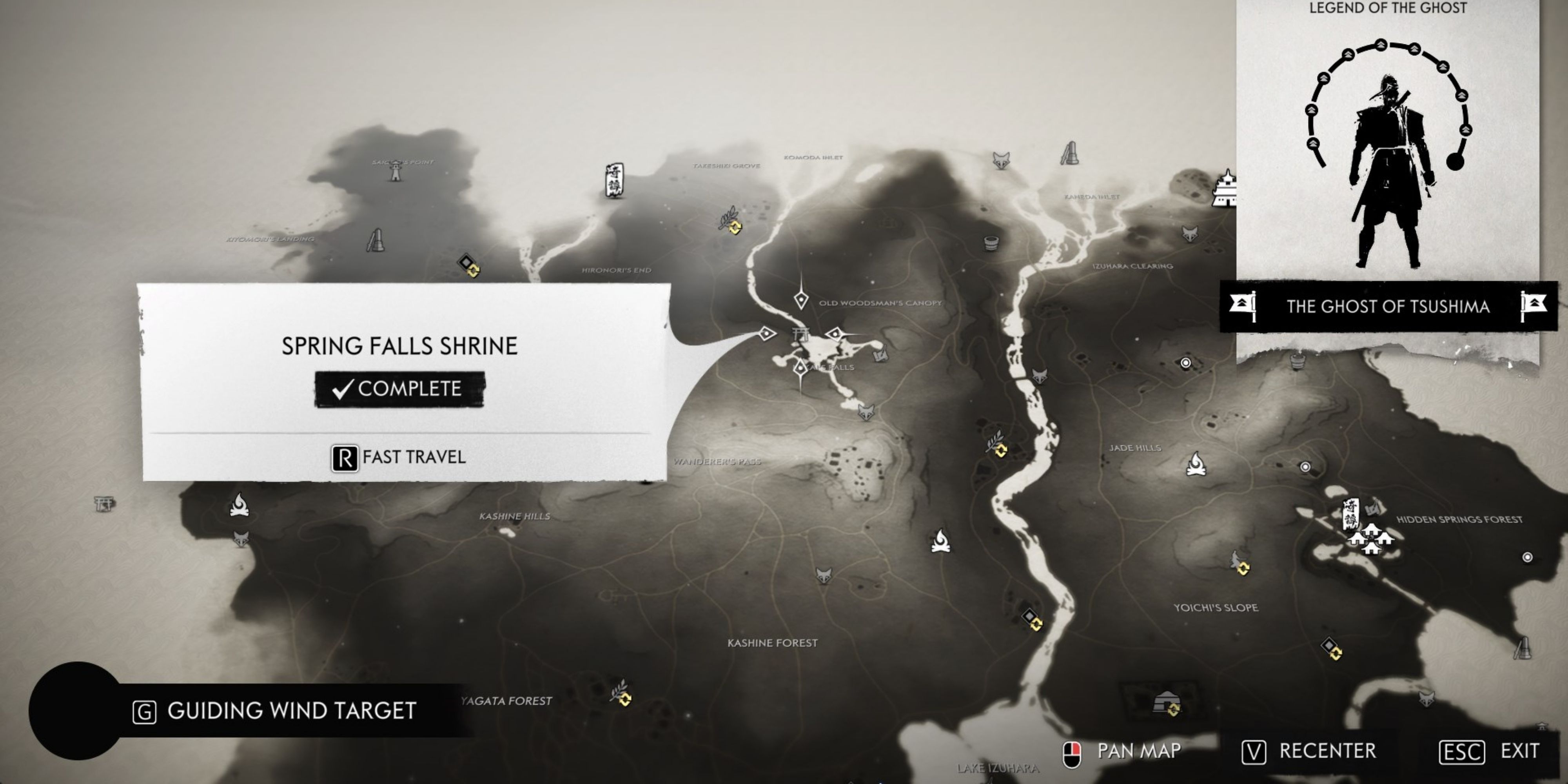 All Shrine Locations in Ghost of Tsushima