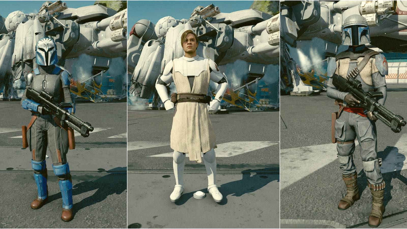 Star Wars characters in Starfield