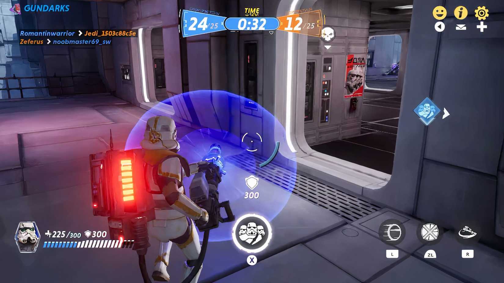 Image of the map Death Star Crossfire in Star Wars Hunters