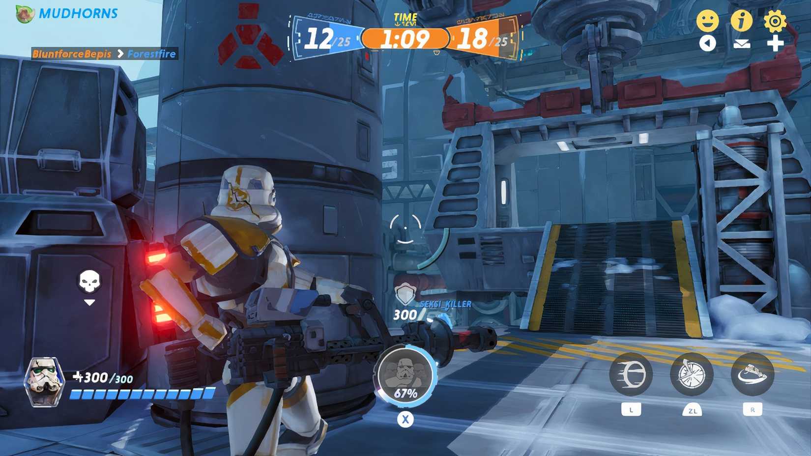 Image of the Vandor Railyard map in Star Wars Hunters