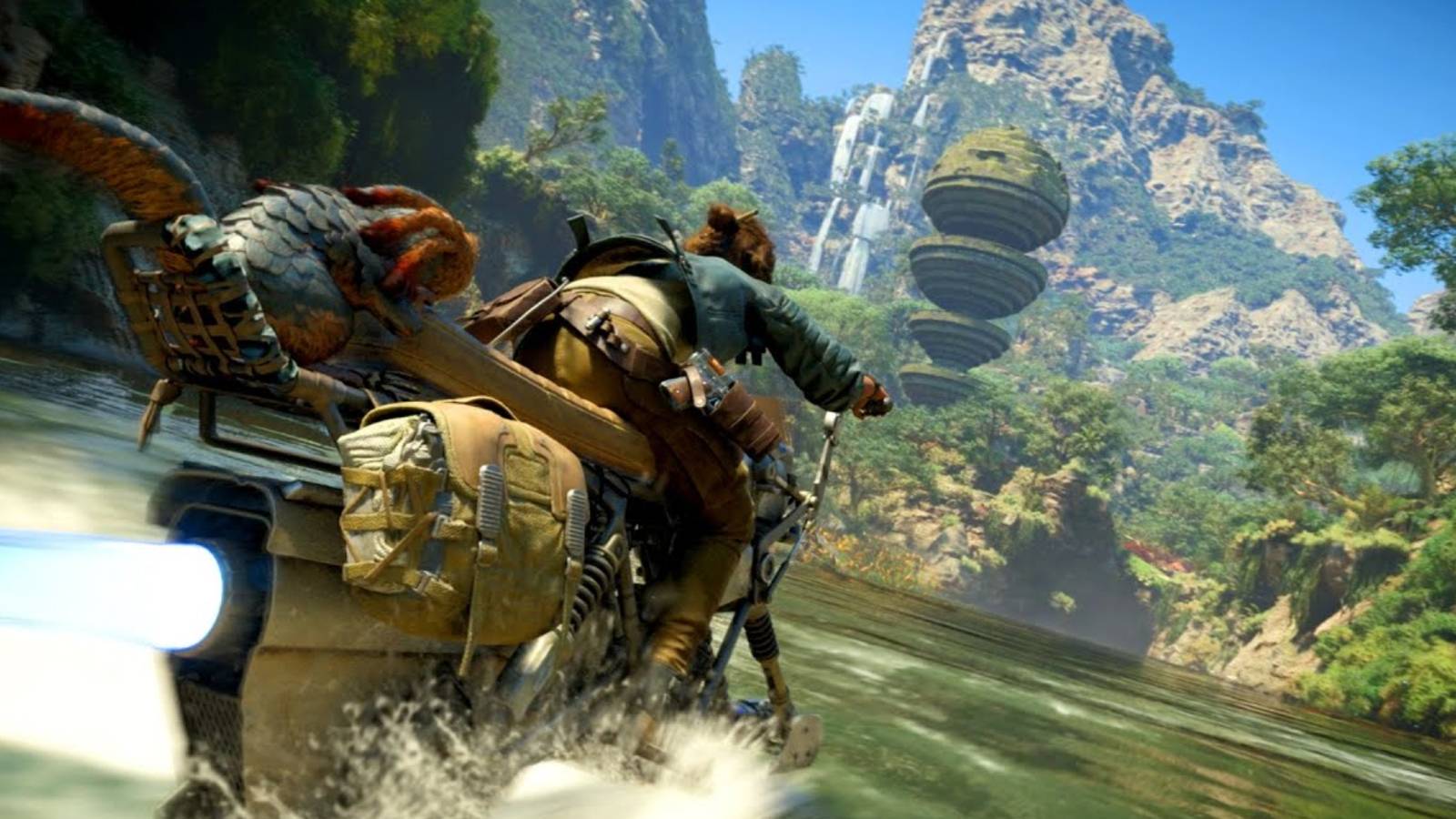 Star Wars Outlaws Jungle Planet Speeder