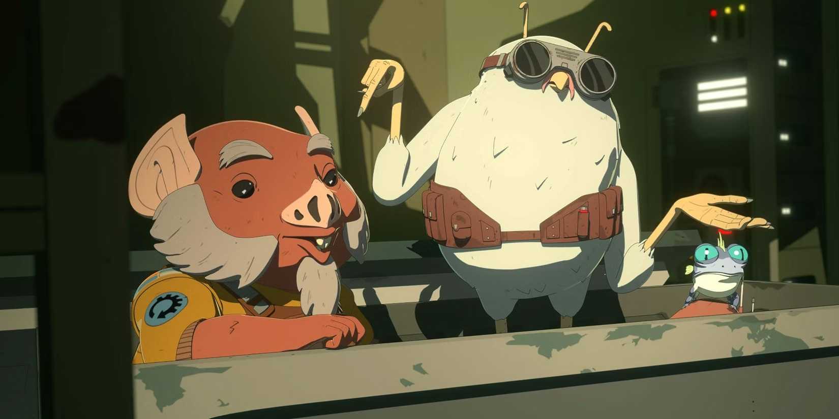 STar Wars Resistance Orka and Flix Cropped