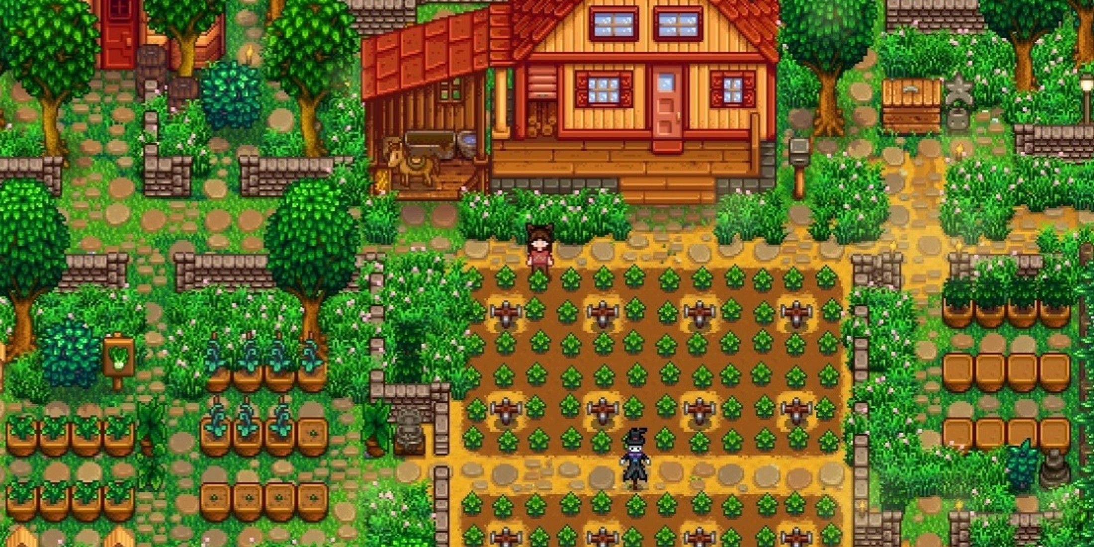 Поклонник Stardew Valley демонстрирует невероятную ферму пятого года обучения