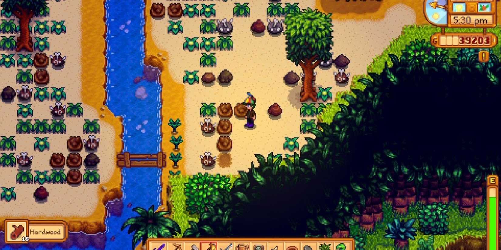 stardew valley - ginger island dig site