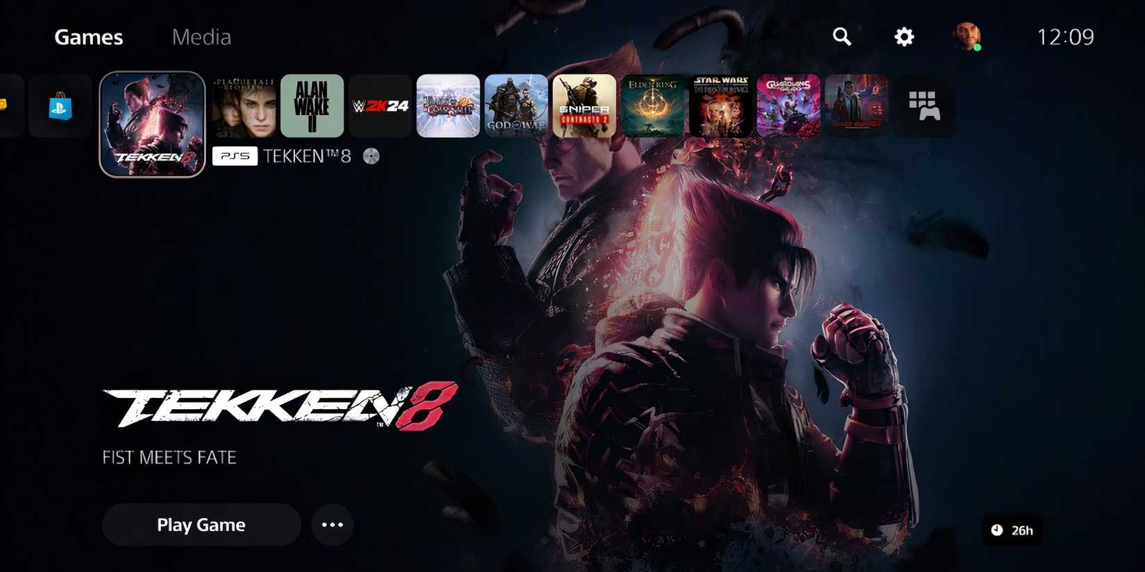 Steam Deck PS5 running through Chiaki