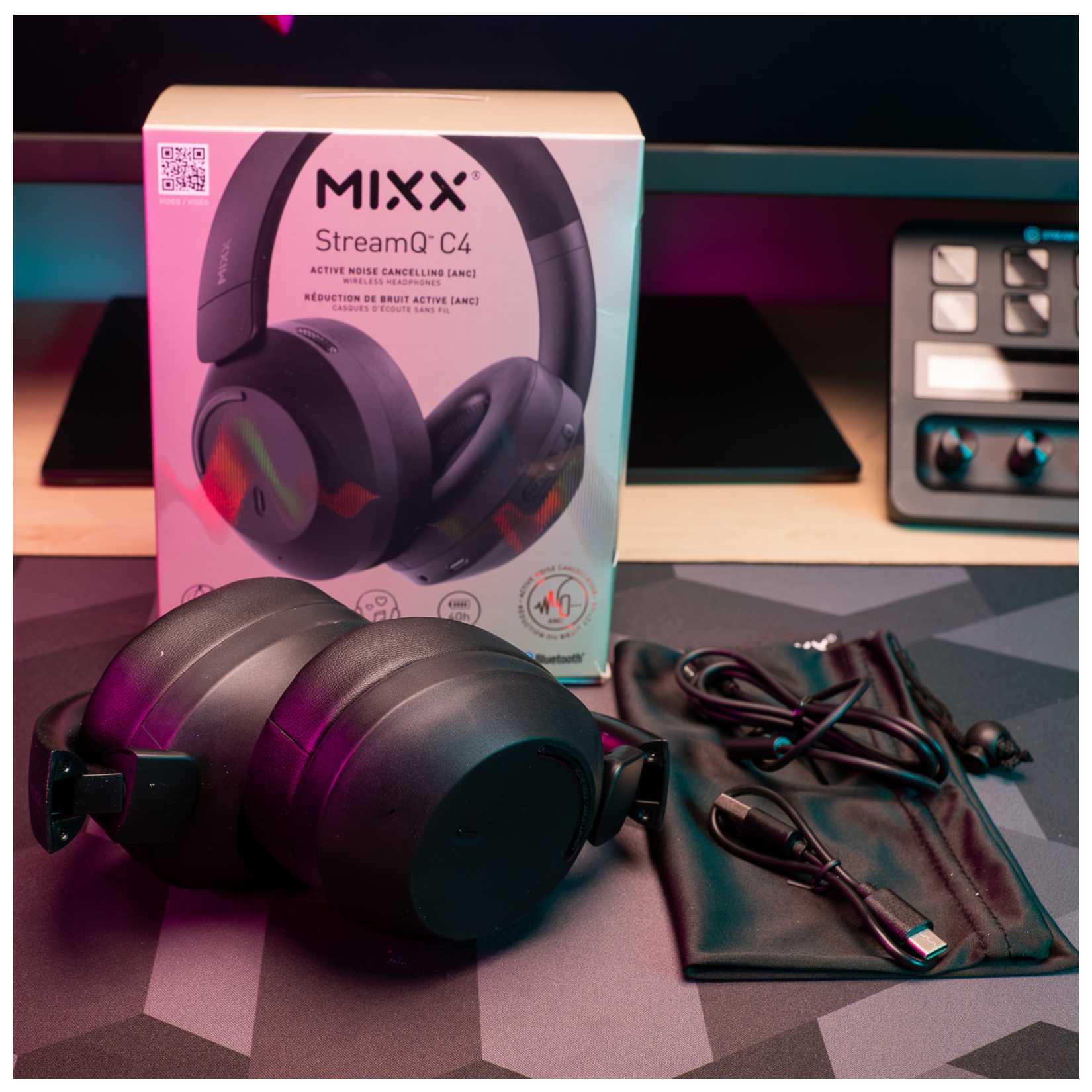 MIXX StreamQ C4 Wireless Headphones Review - Main Image