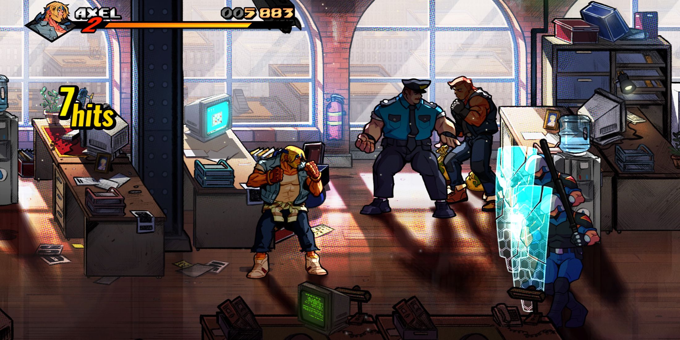 streets of rage 4 axel stage 2