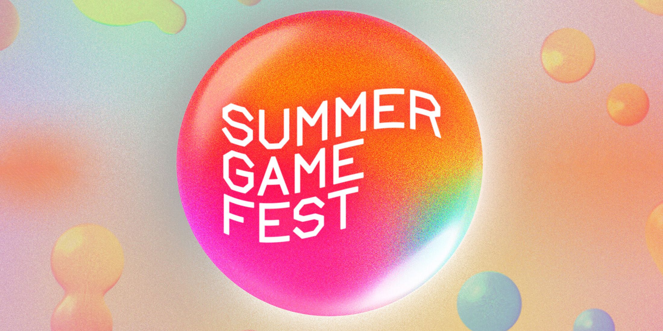 Summer Game Fest 2024 Key Art iridescent bubble