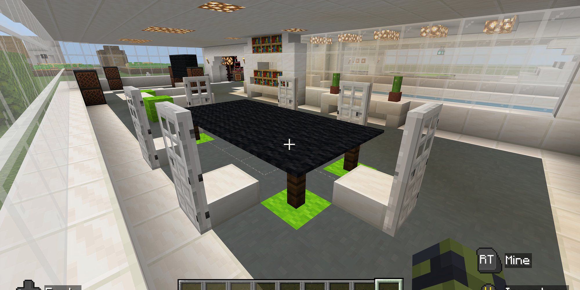 Table & Chair Design In Minecraft