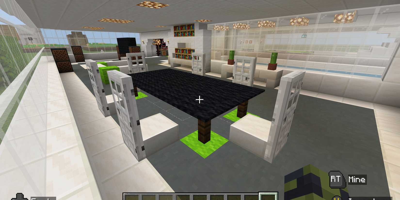 Minecraft Modern Dining Room Designs