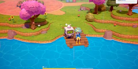 Talking to Coggie at the dock in Rolling Hills: Make Sushi, Make Friends cup of kindness mission