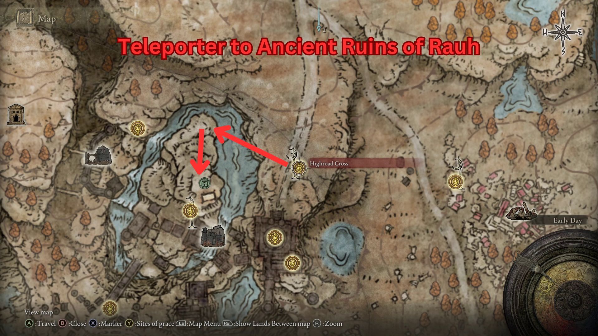 How To Get To Ancient Ruins Of Rauh In Elden Ring Shadow Of The Erdtree   Teleporter To Ancient Ruins Of Rauh 