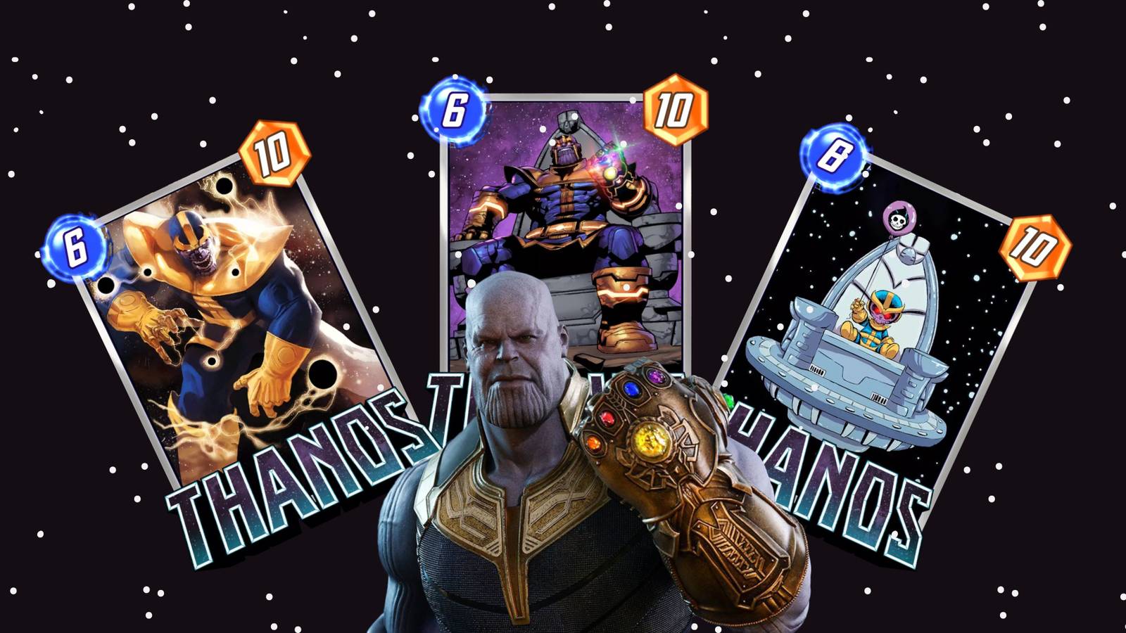 thanos variants in marvel snap.