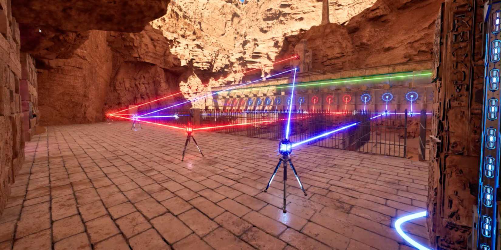 the first image of Datastream puzzle in the talos principle 2 dlc chapter one.